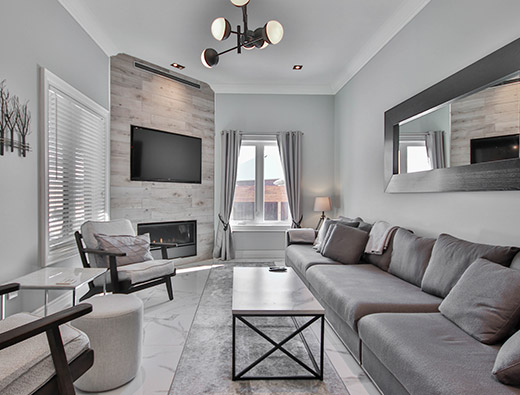 Appartement moderne avec vue